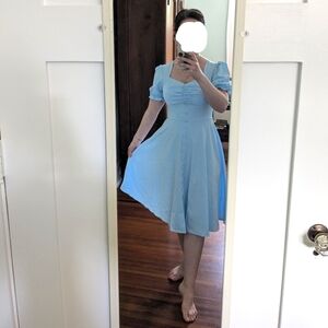 Belle Poque Light Blue Dress